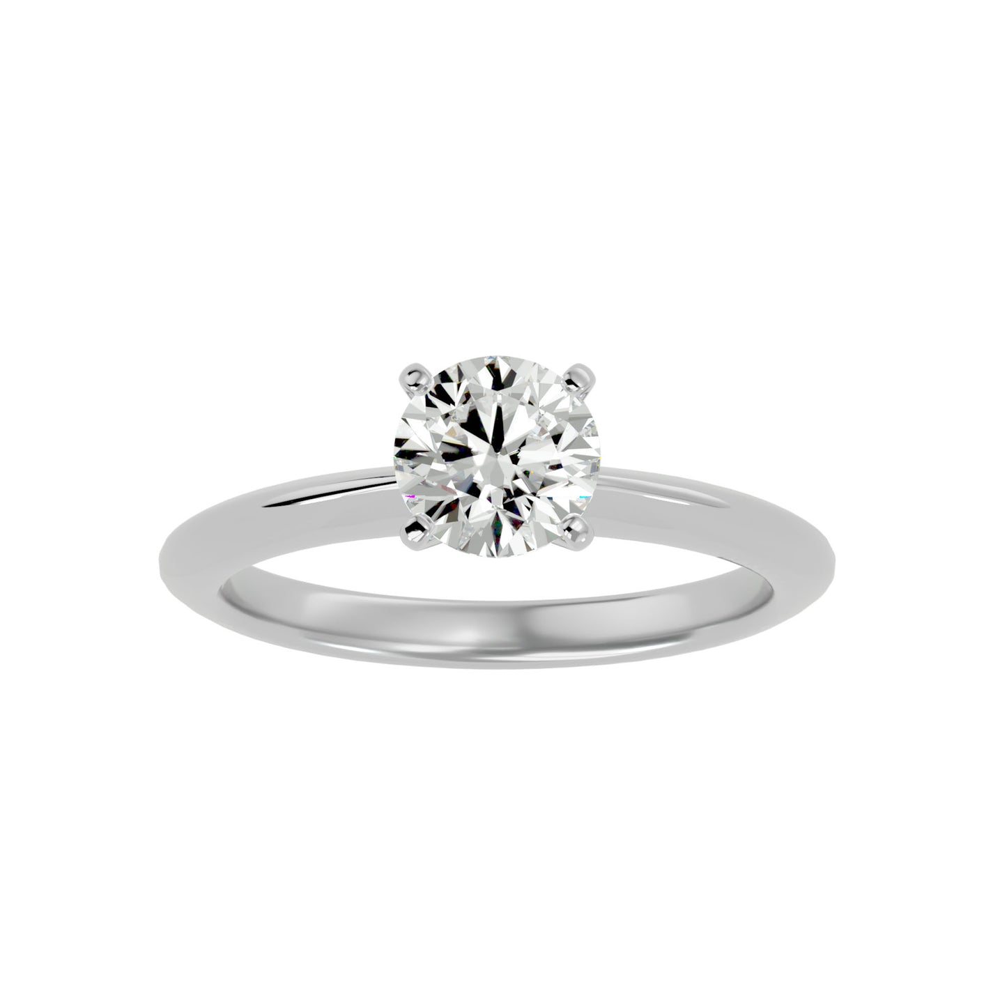 Vivienne solitaire diamond engagement ring