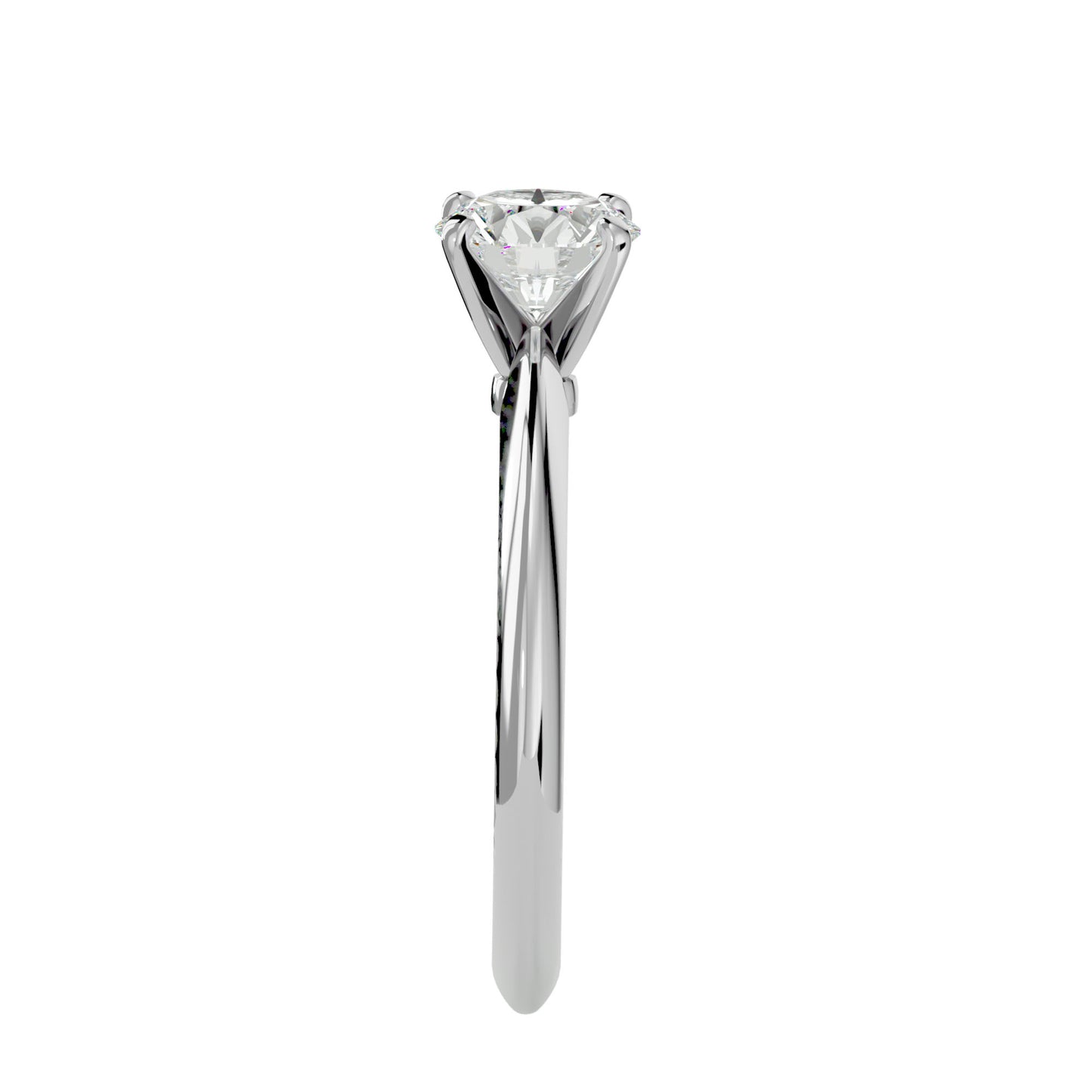 Vivienne solitaire diamond engagement ring