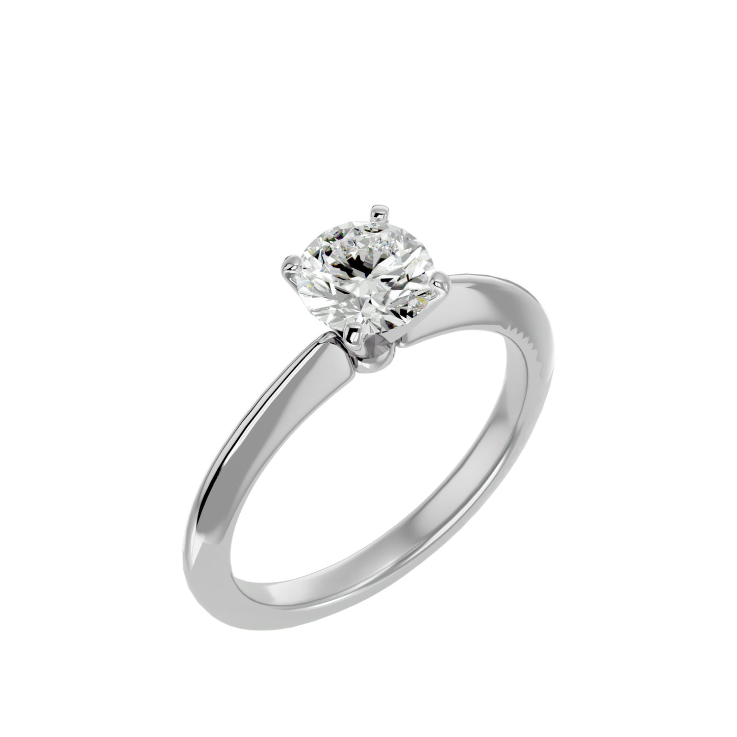 Vivienne solitaire diamond engagement ring