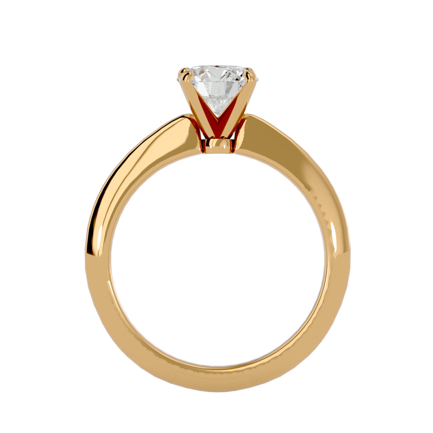 Vivienne solitaire diamond engagement ring