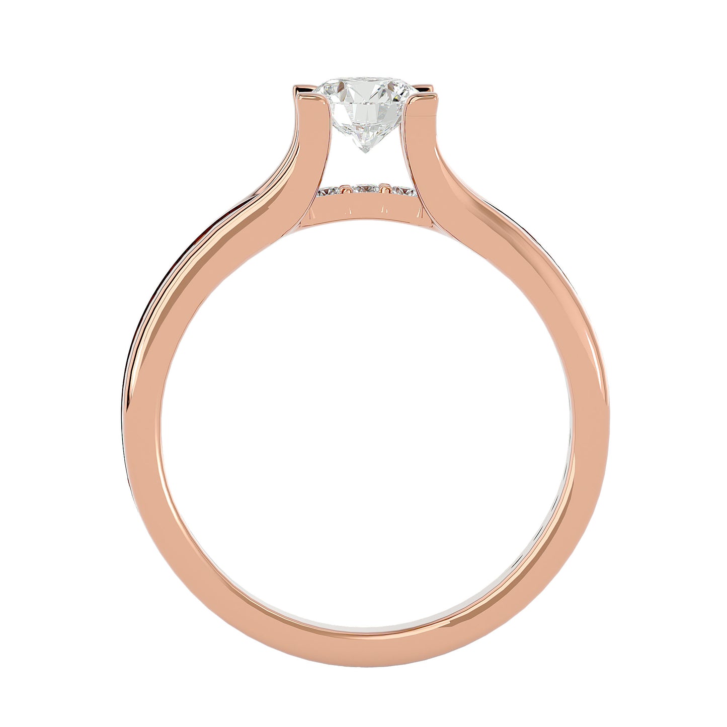 Amandine diamond engagement ring