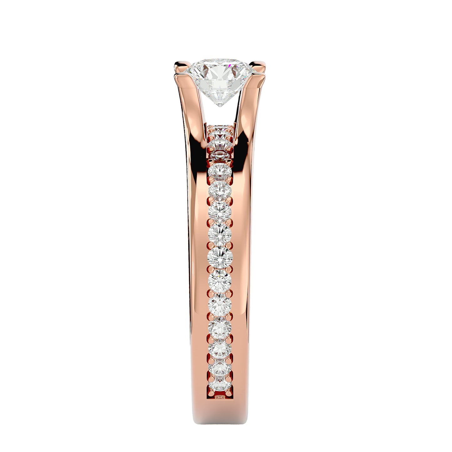 Amandine diamond engagement ring