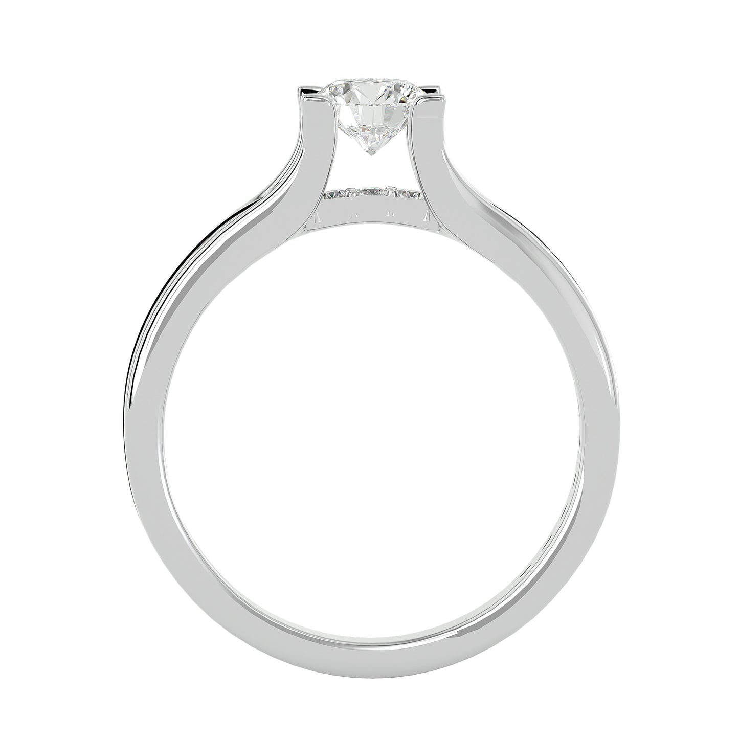 Amandine diamond engagement ring