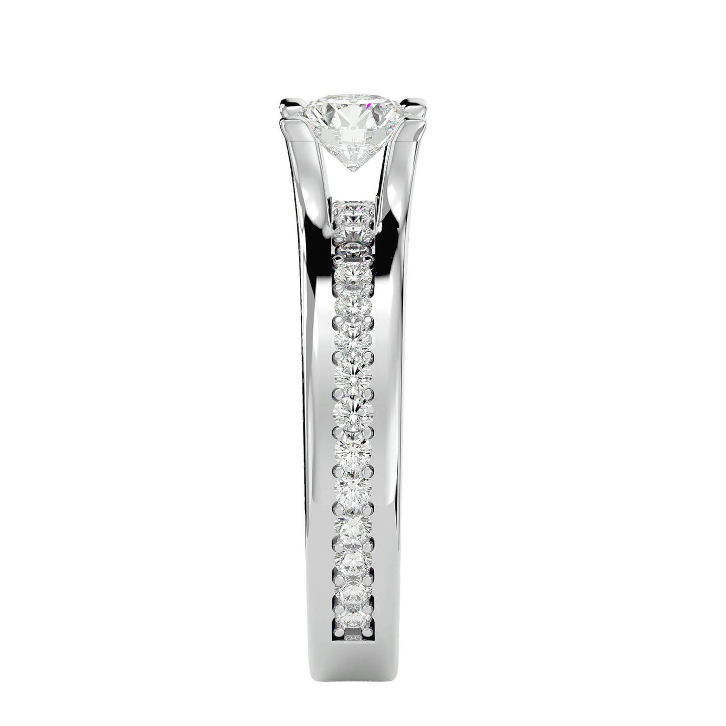 Amandine diamond engagement ring
