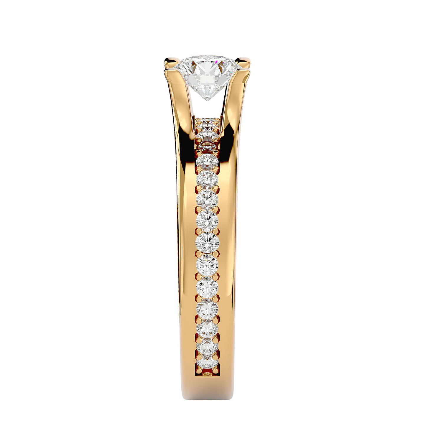 Amandine diamond engagement ring