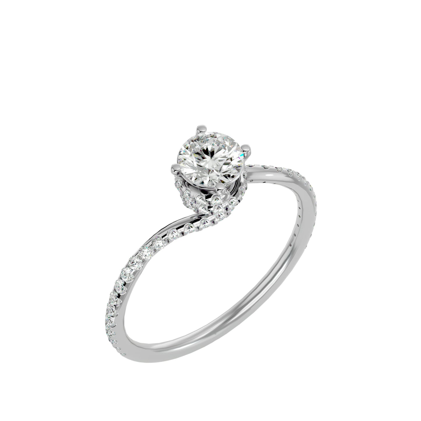 Juliette diamond engagement ring