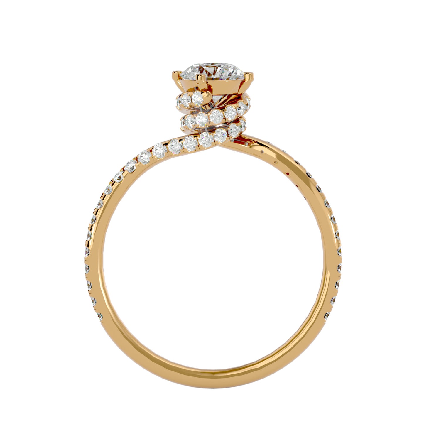 Juliette diamond engagement ring