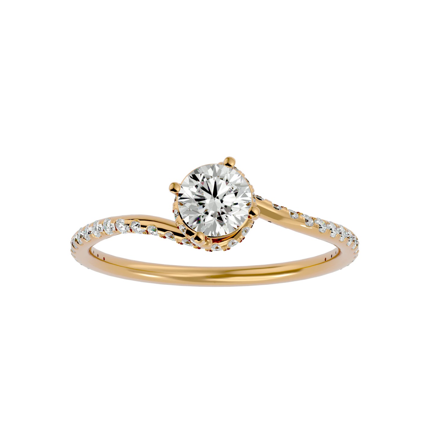 Juliette diamond engagement ring