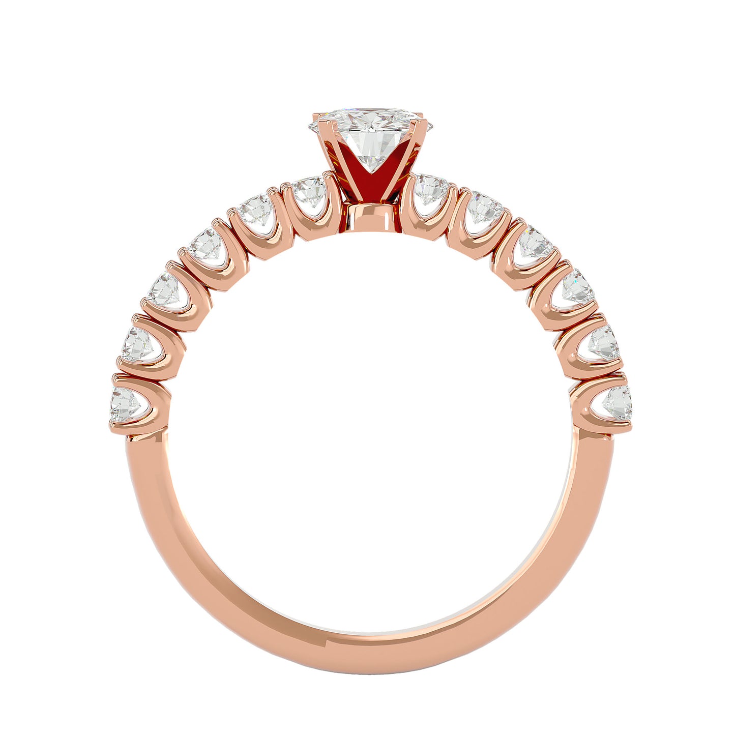 Sylvia diamond engagement ring