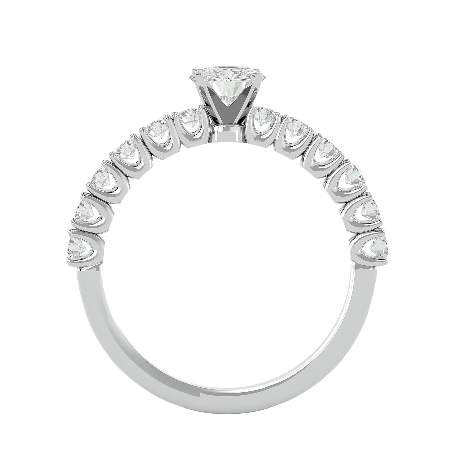 Sylvia diamond engagement ring
