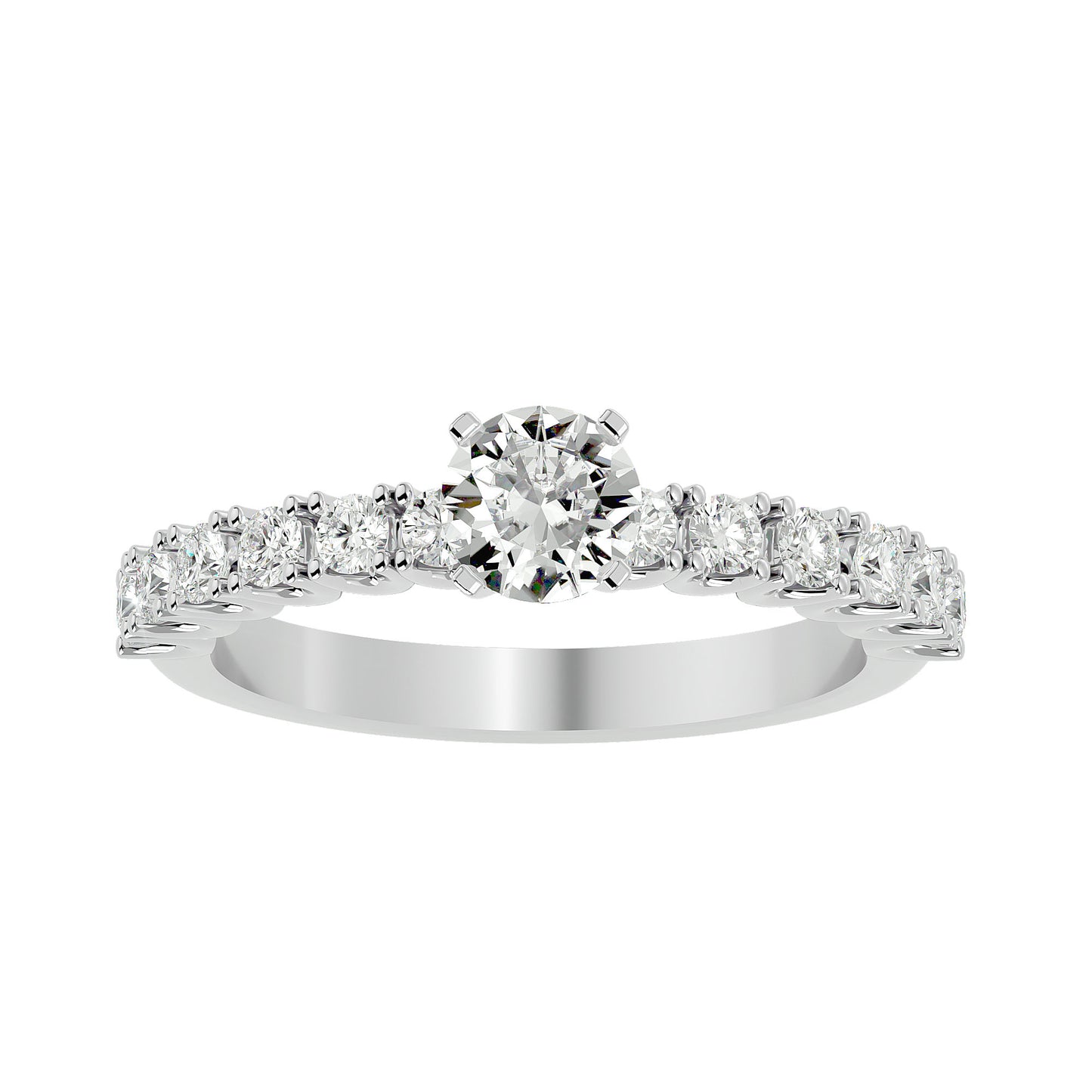 Sylvia diamond engagement ring
