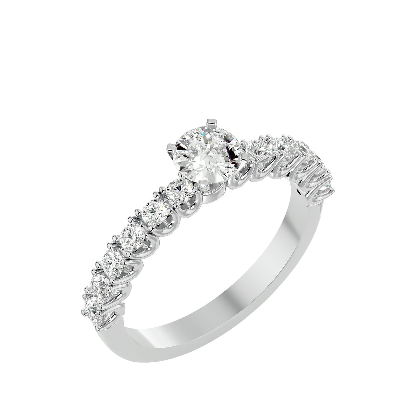 Sylvia diamond engagement ring