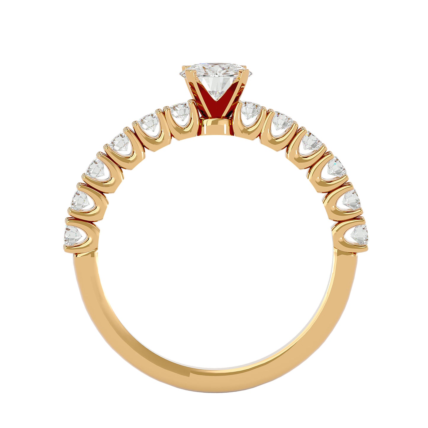 Sylvia diamond engagement ring