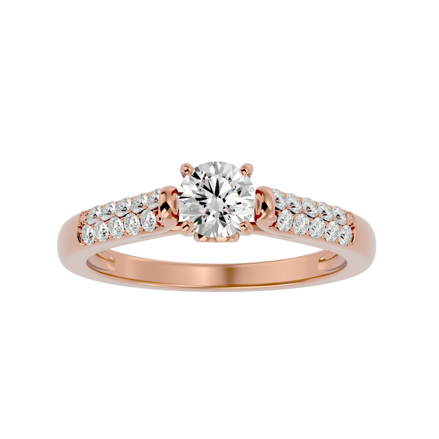 Phoebe diamond engagement ring