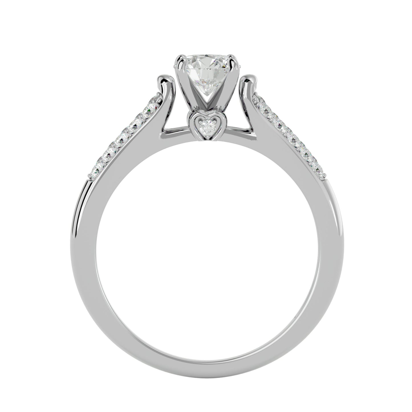 Phoebe diamond engagement ring