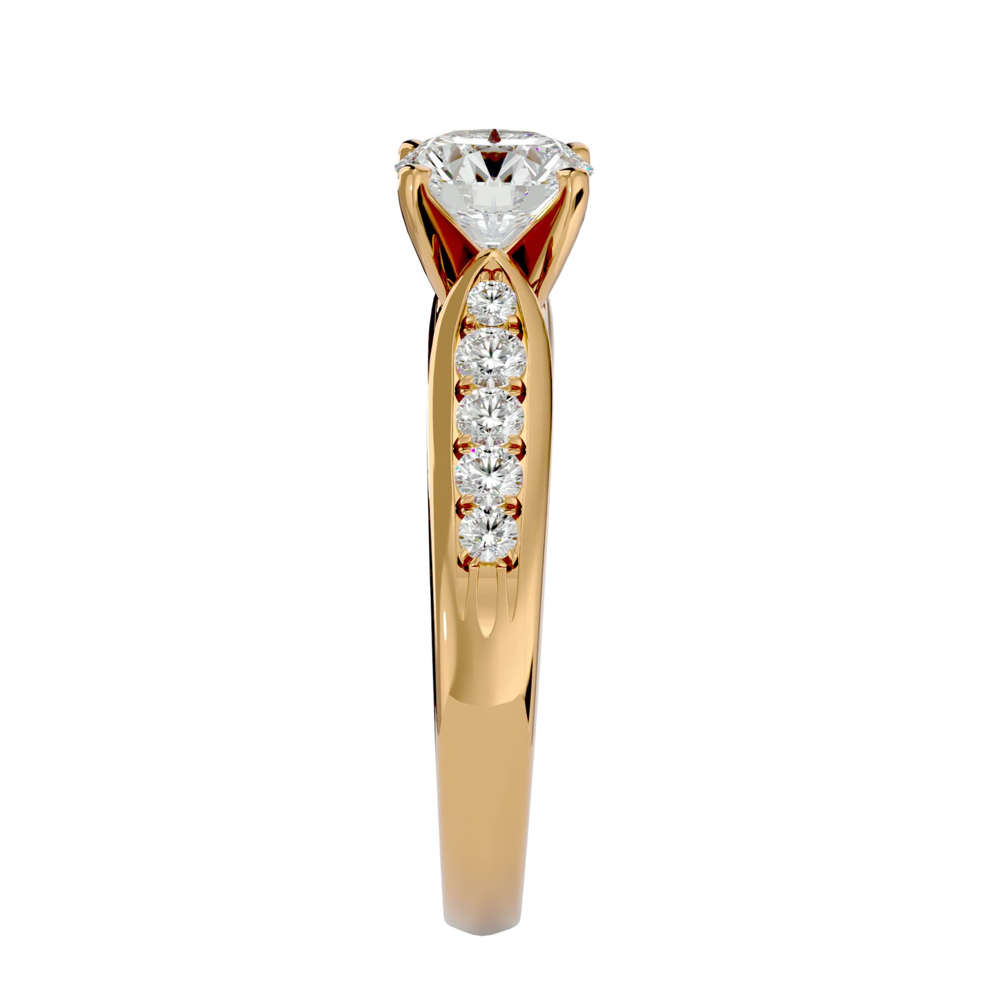 Swara diamond engagement ring