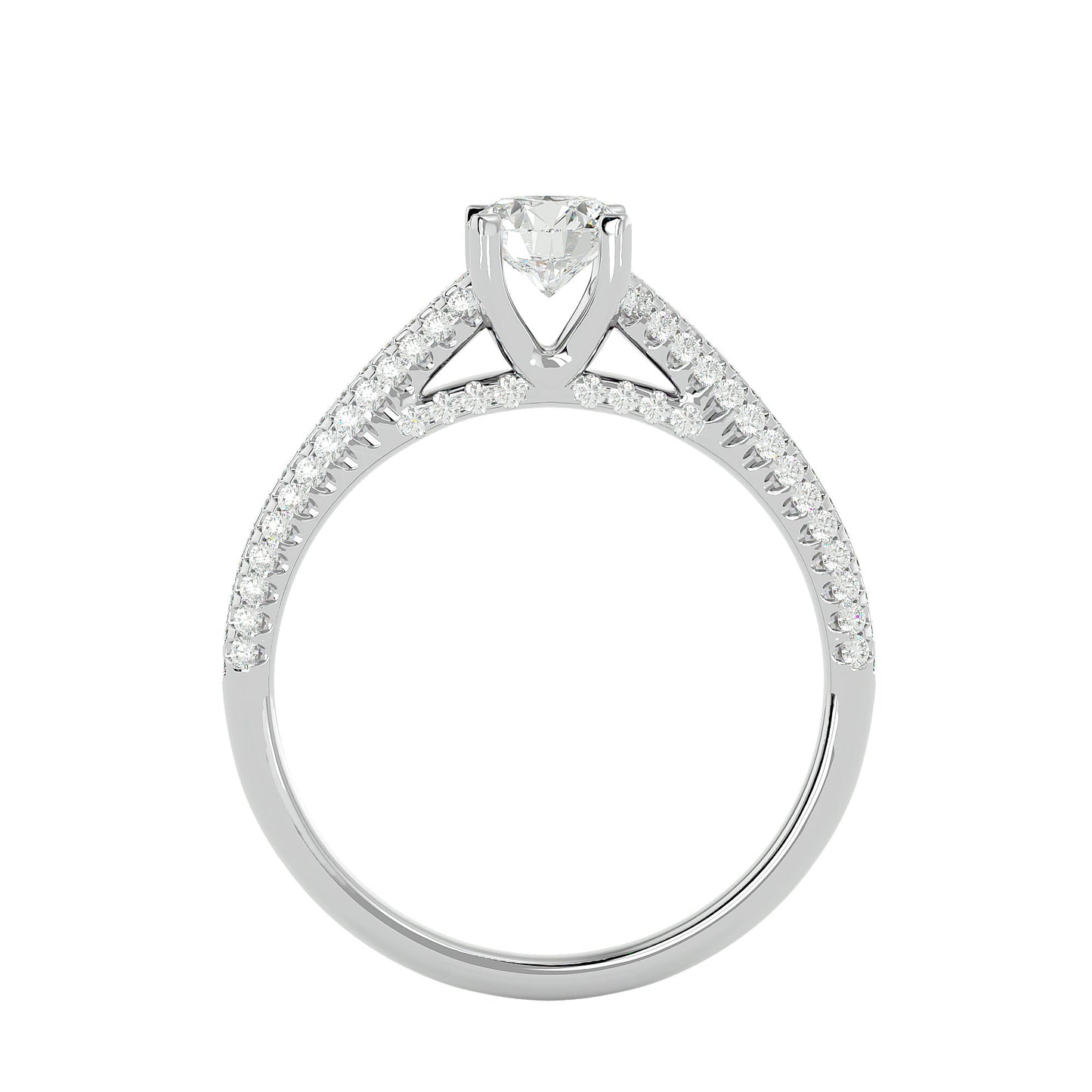 Hannelore diamond engagement ring