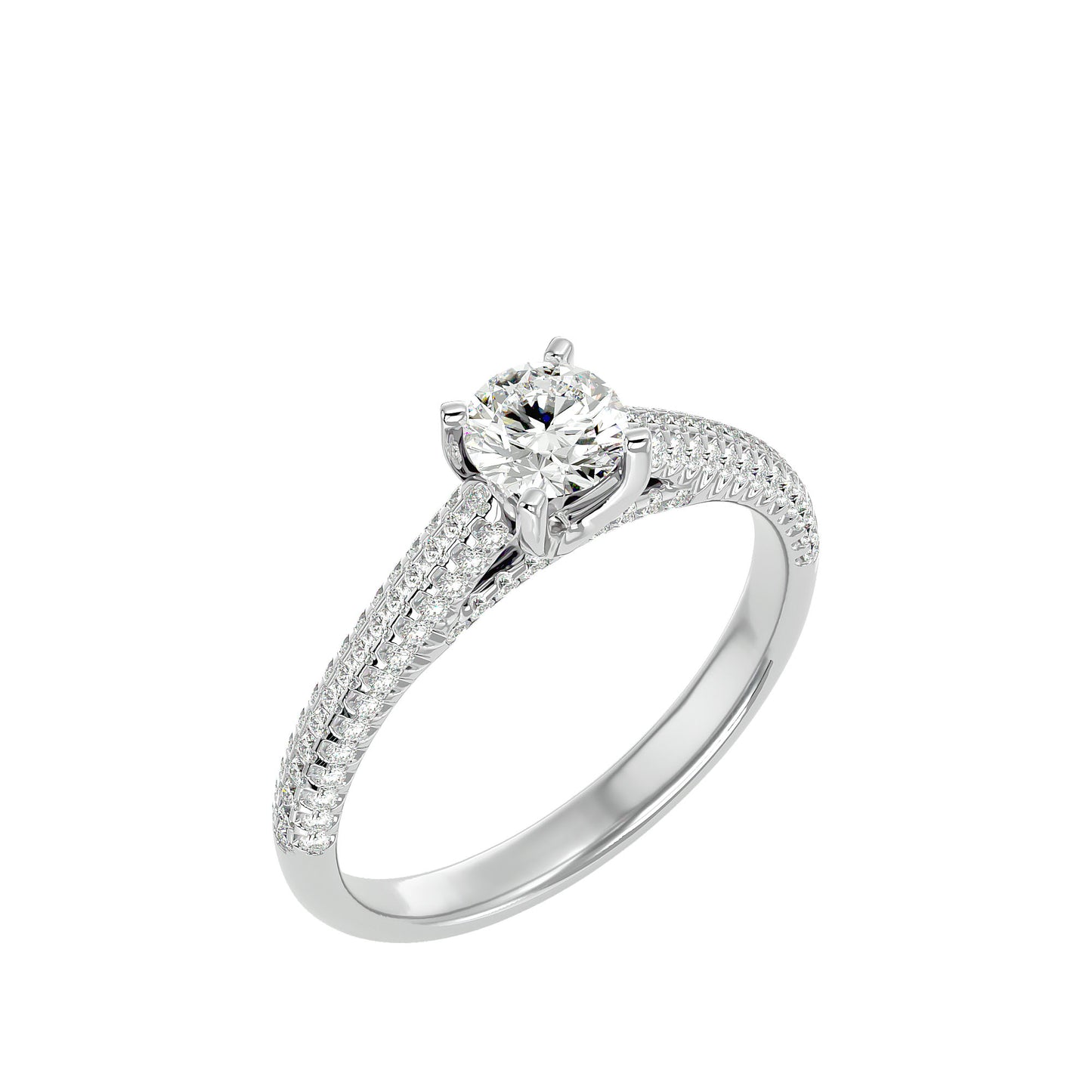 Hannelore diamond engagement ring