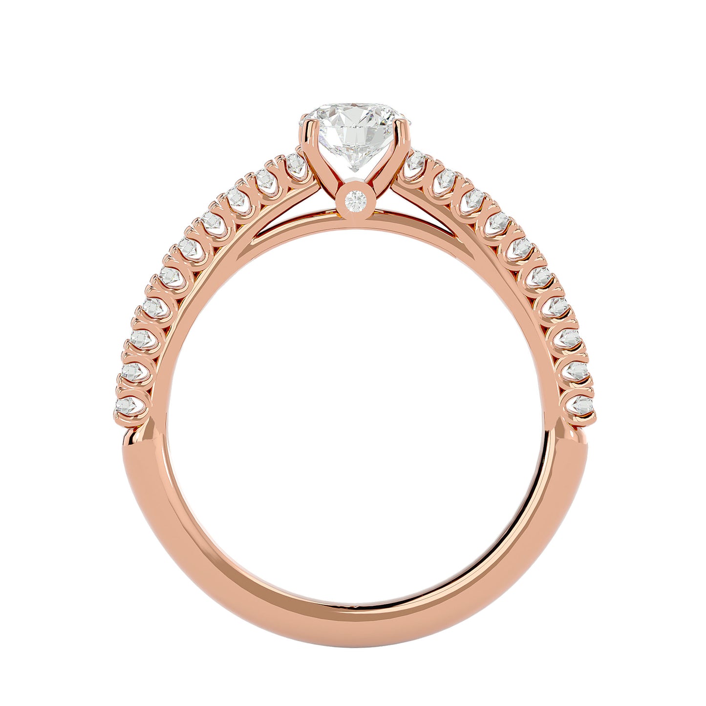 Anneliese diamond engagement ring