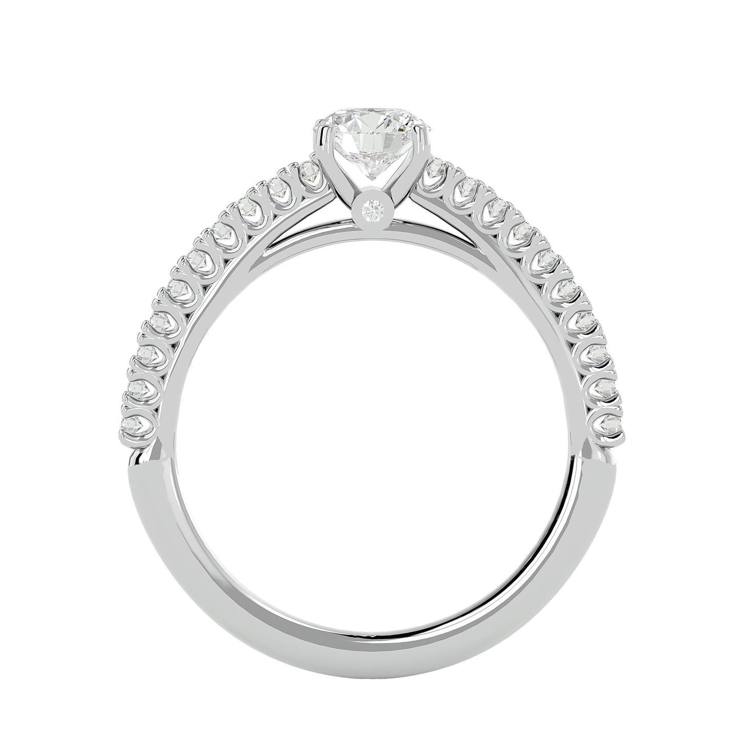 Anneliese diamond engagement ring