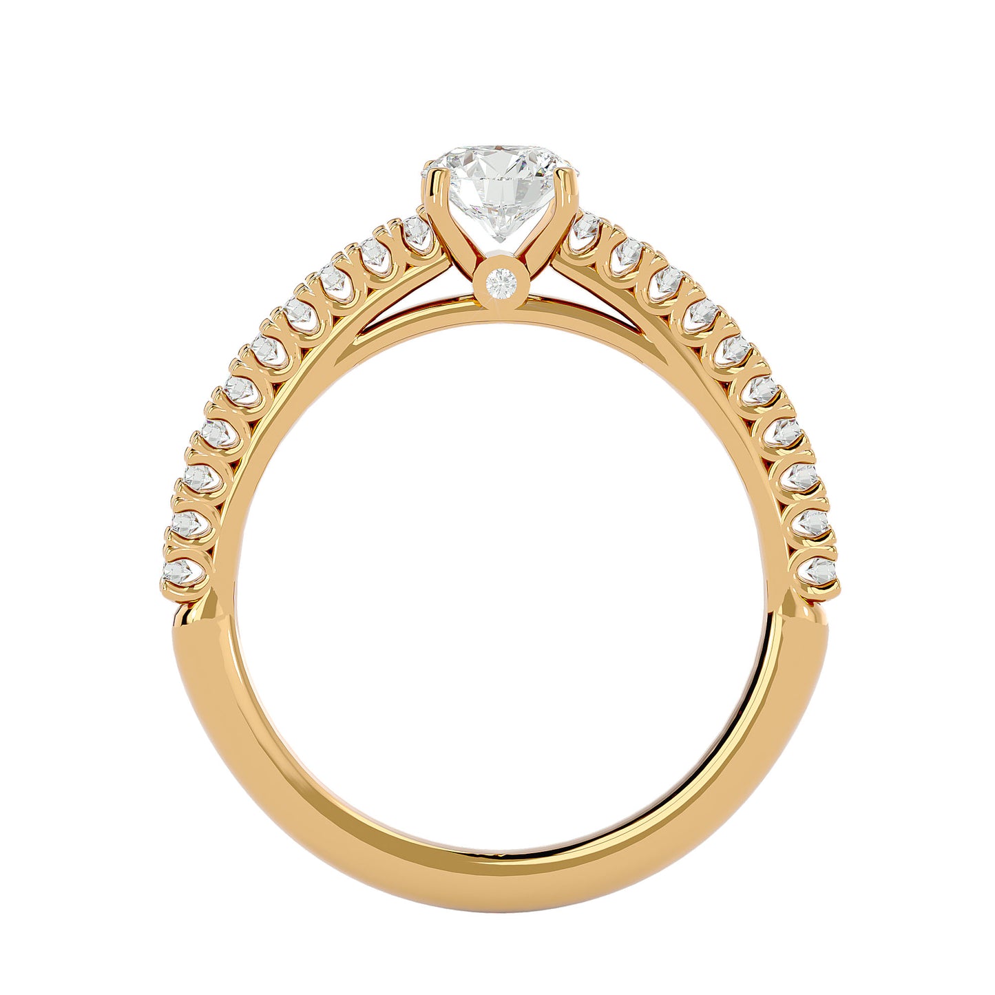 Anneliese diamond engagement ring