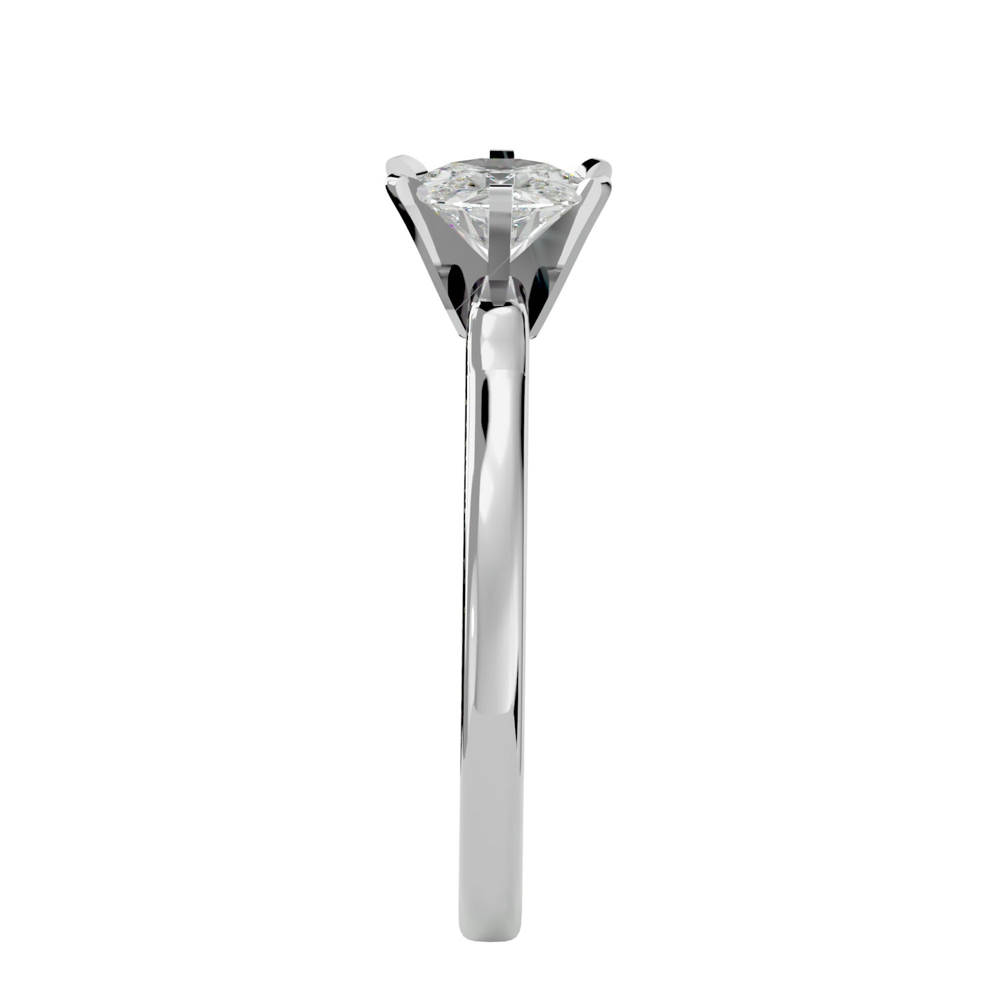 Heidi six prong diamond engagement ring