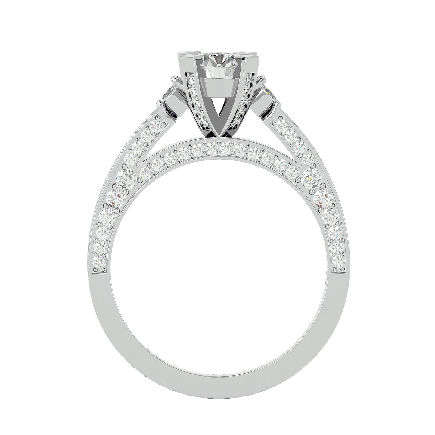 Ruvina diamond engagement ring