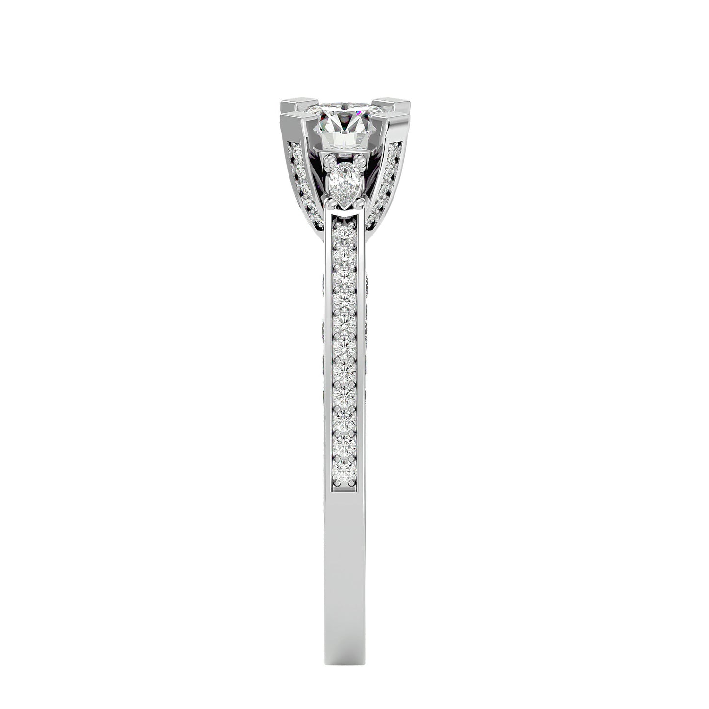 Ruvina diamond engagement ring