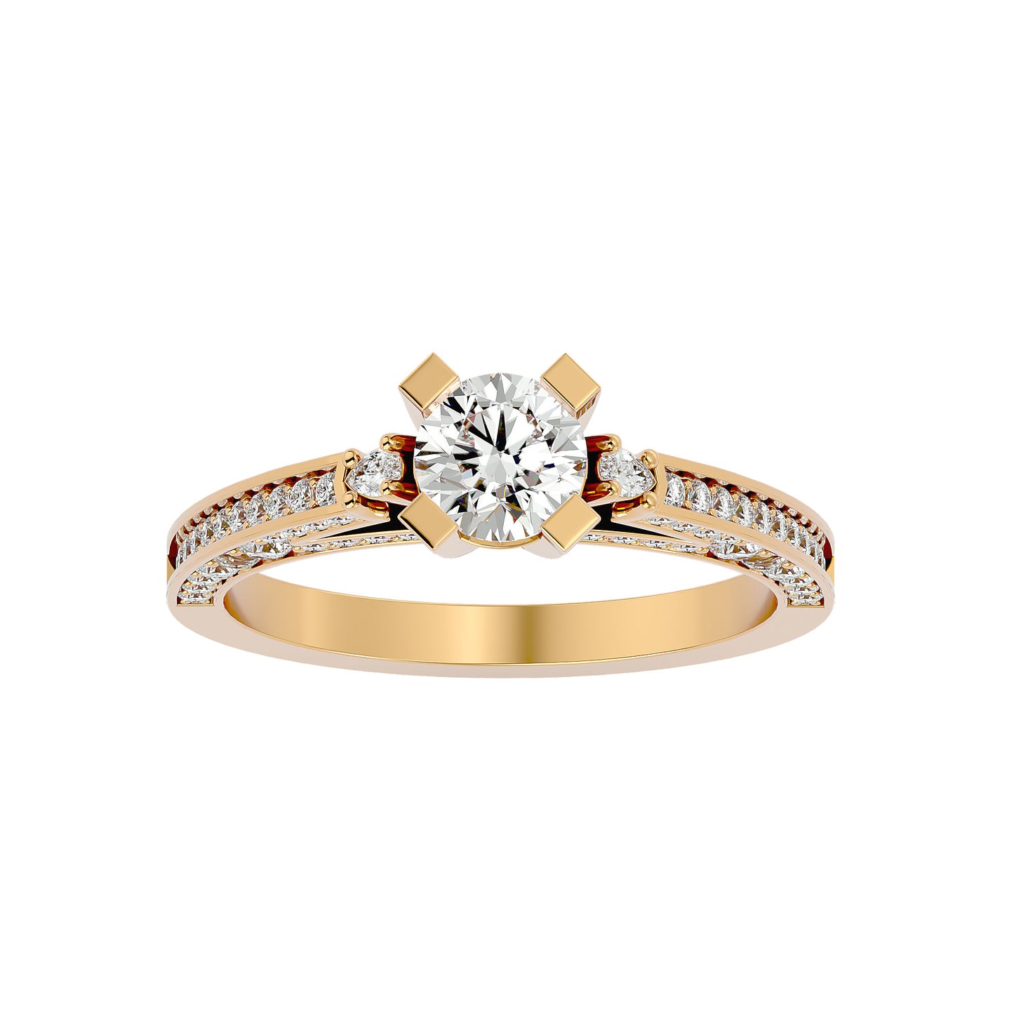 Ruvina diamond engagement ring