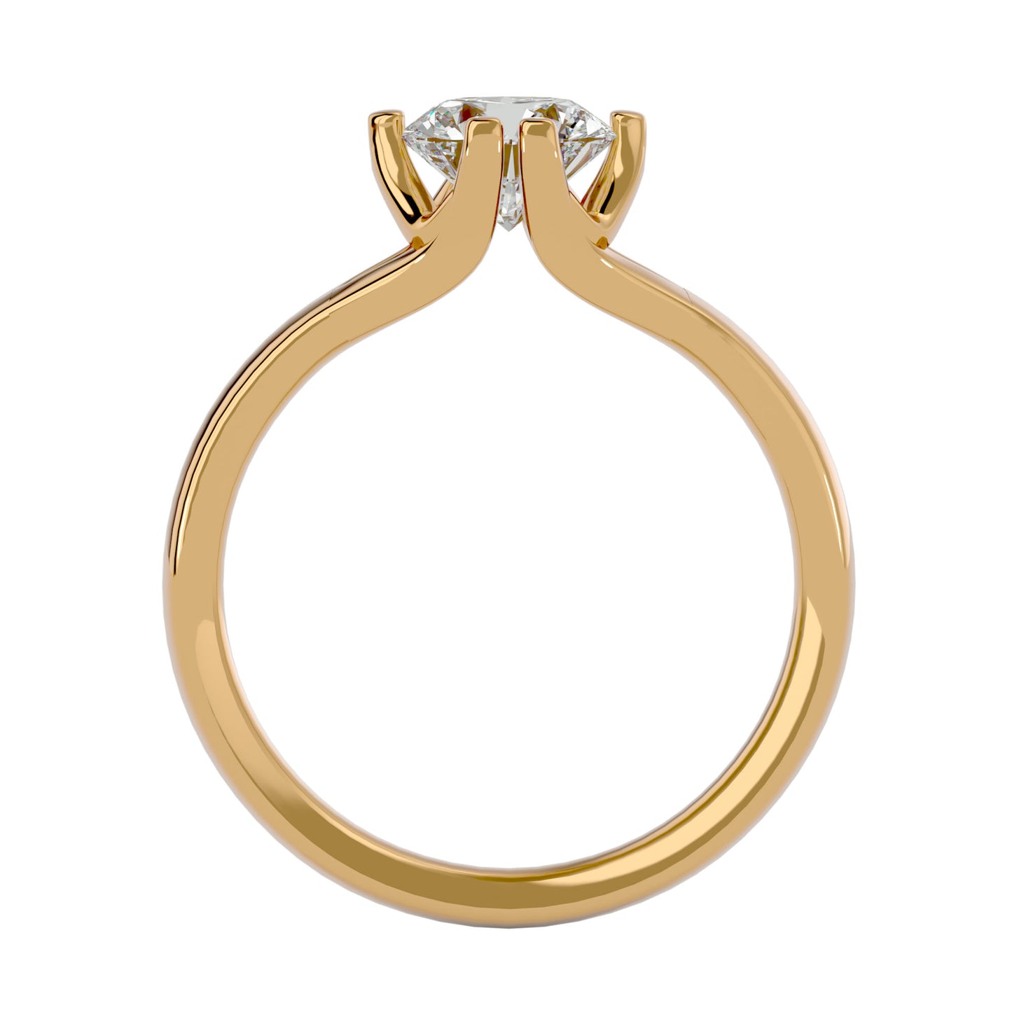 Aaravi diamond engagement ring