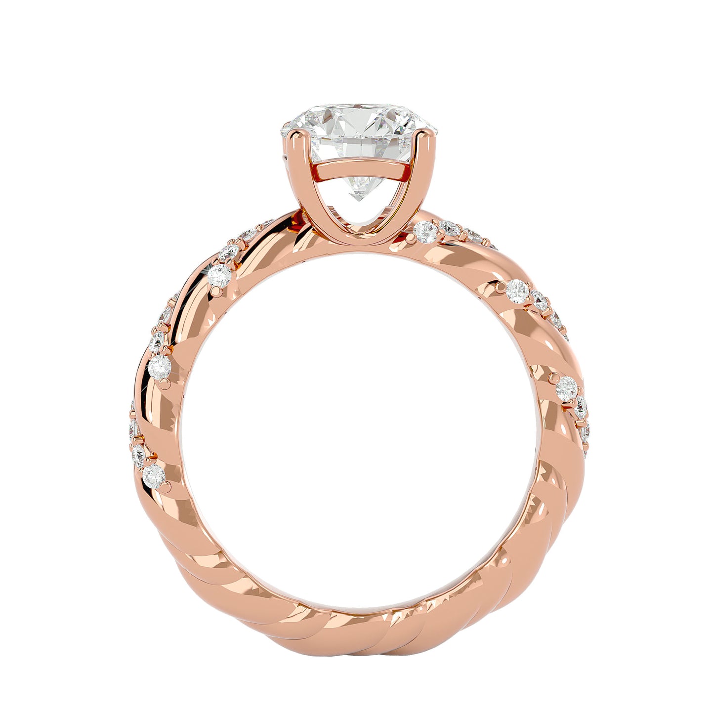 Isabeau diamond engagement ring