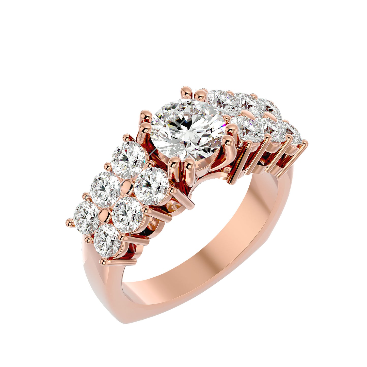 Marielle diamond engagement ring