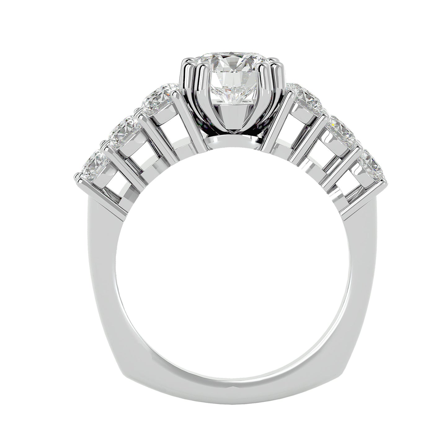 Marielle diamond engagement ring