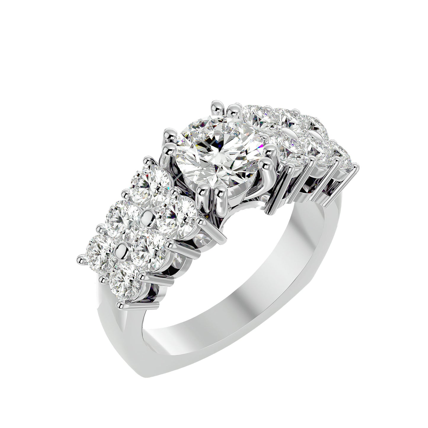 Marielle diamond engagement ring