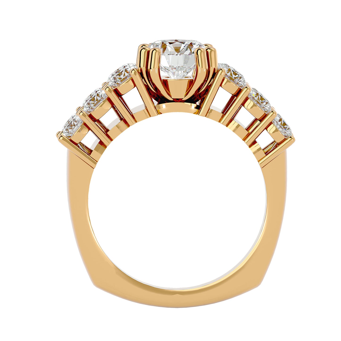 Marielle diamond engagement ring