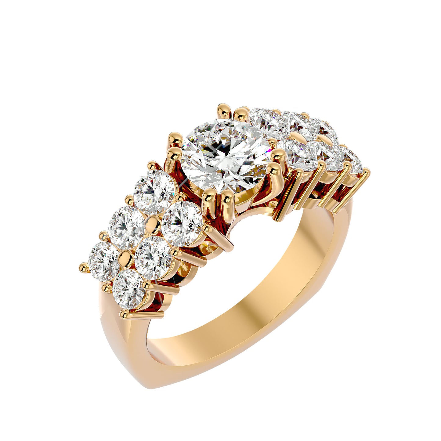 Marielle diamond engagement ring