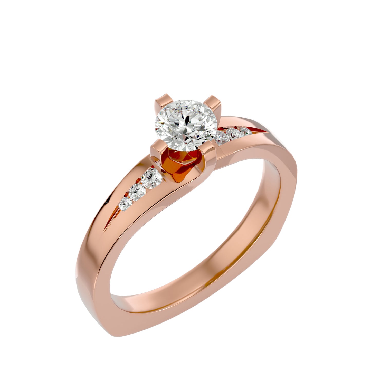 Wenona diamond engagement ring