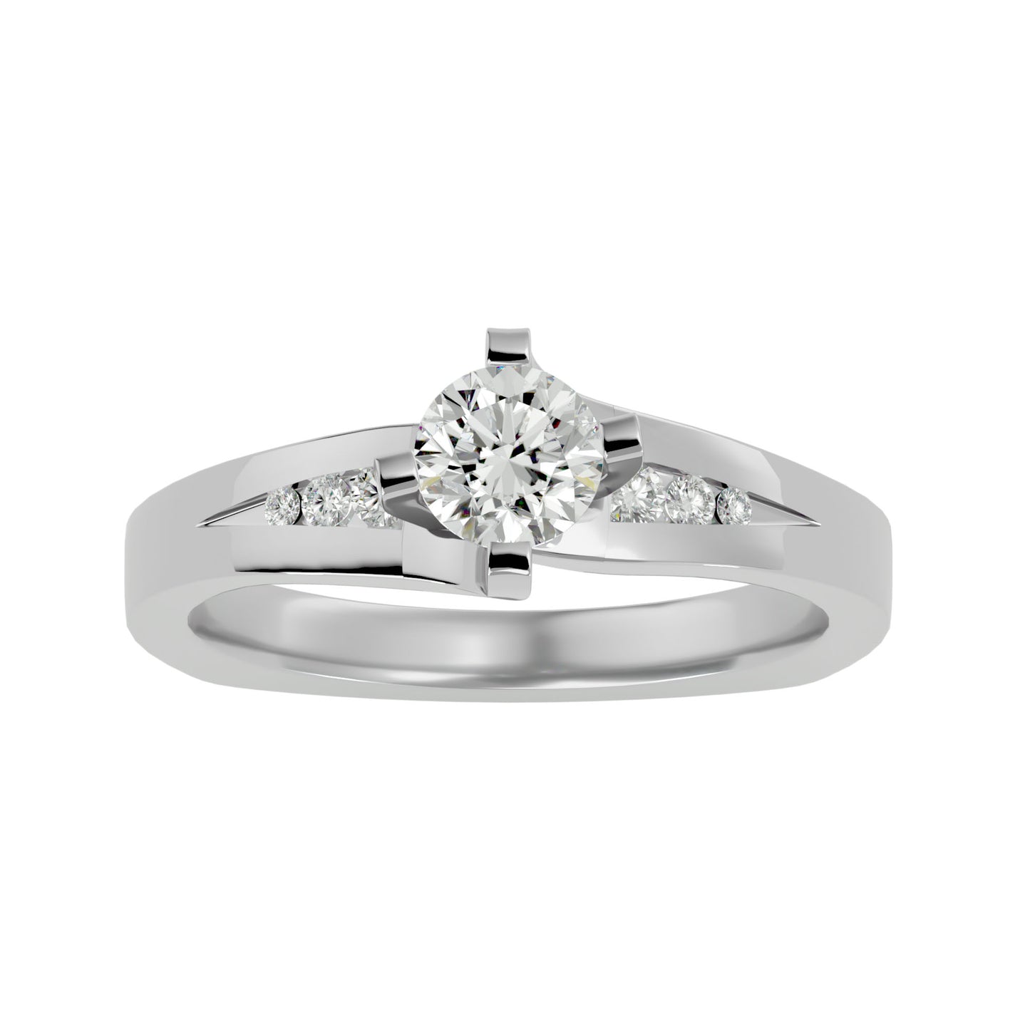 Wenona diamond engagement ring