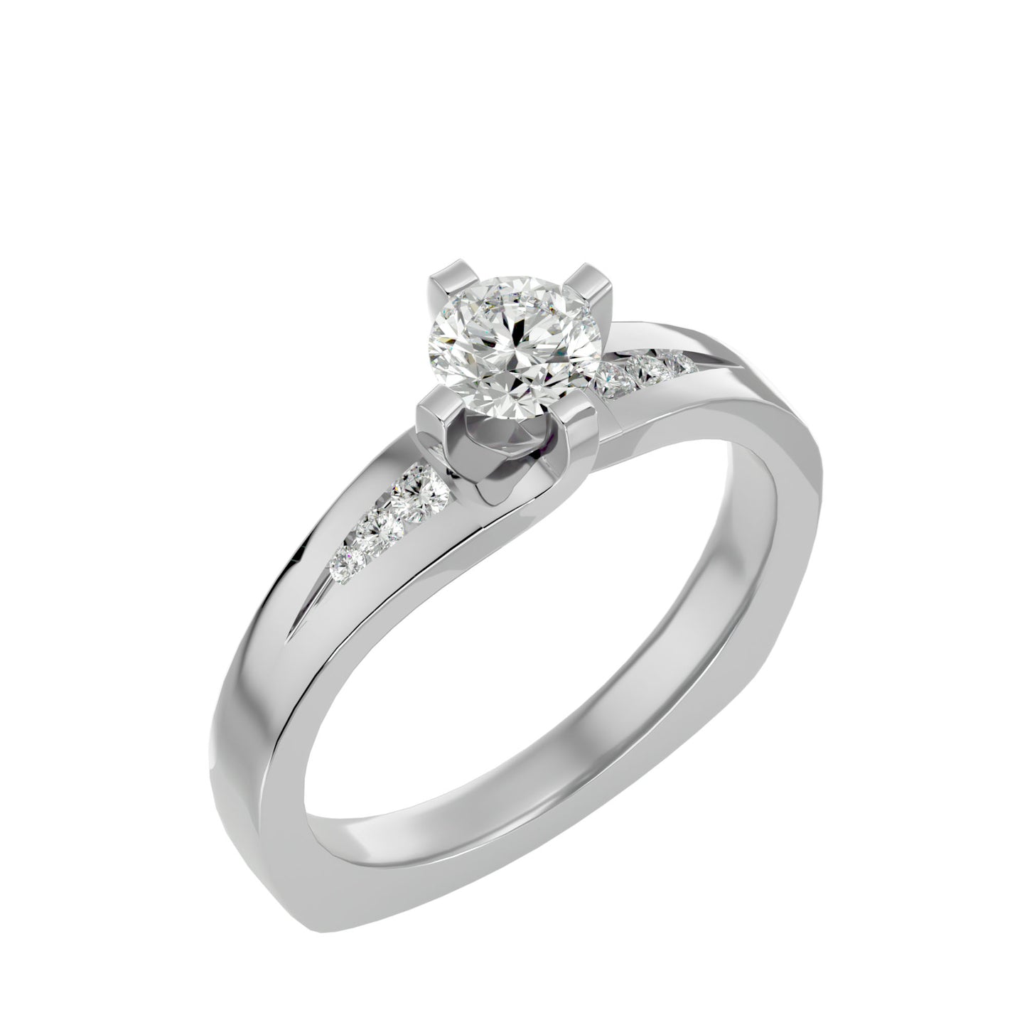 Wenona diamond engagement ring