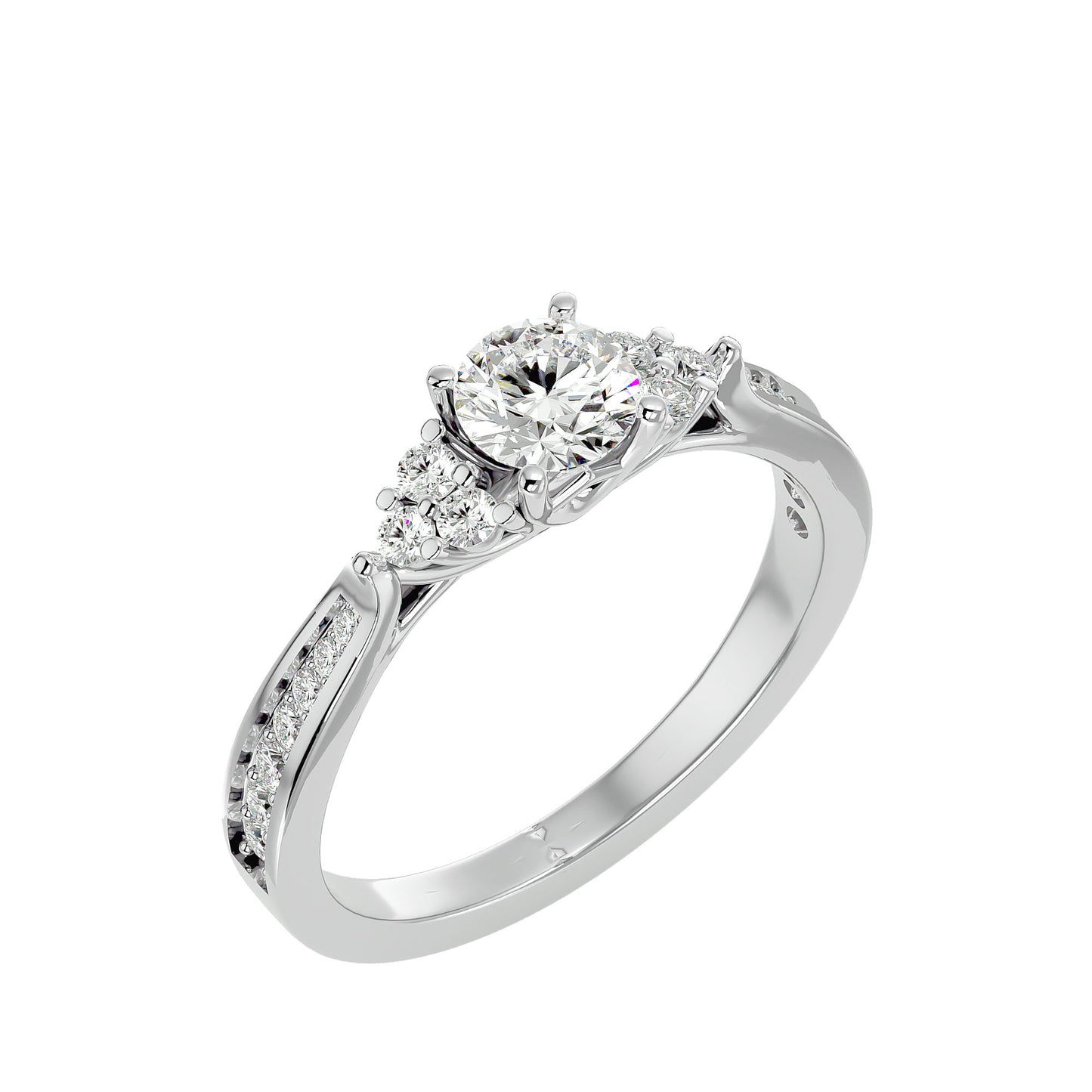 Nayeli diamond engagement ring
