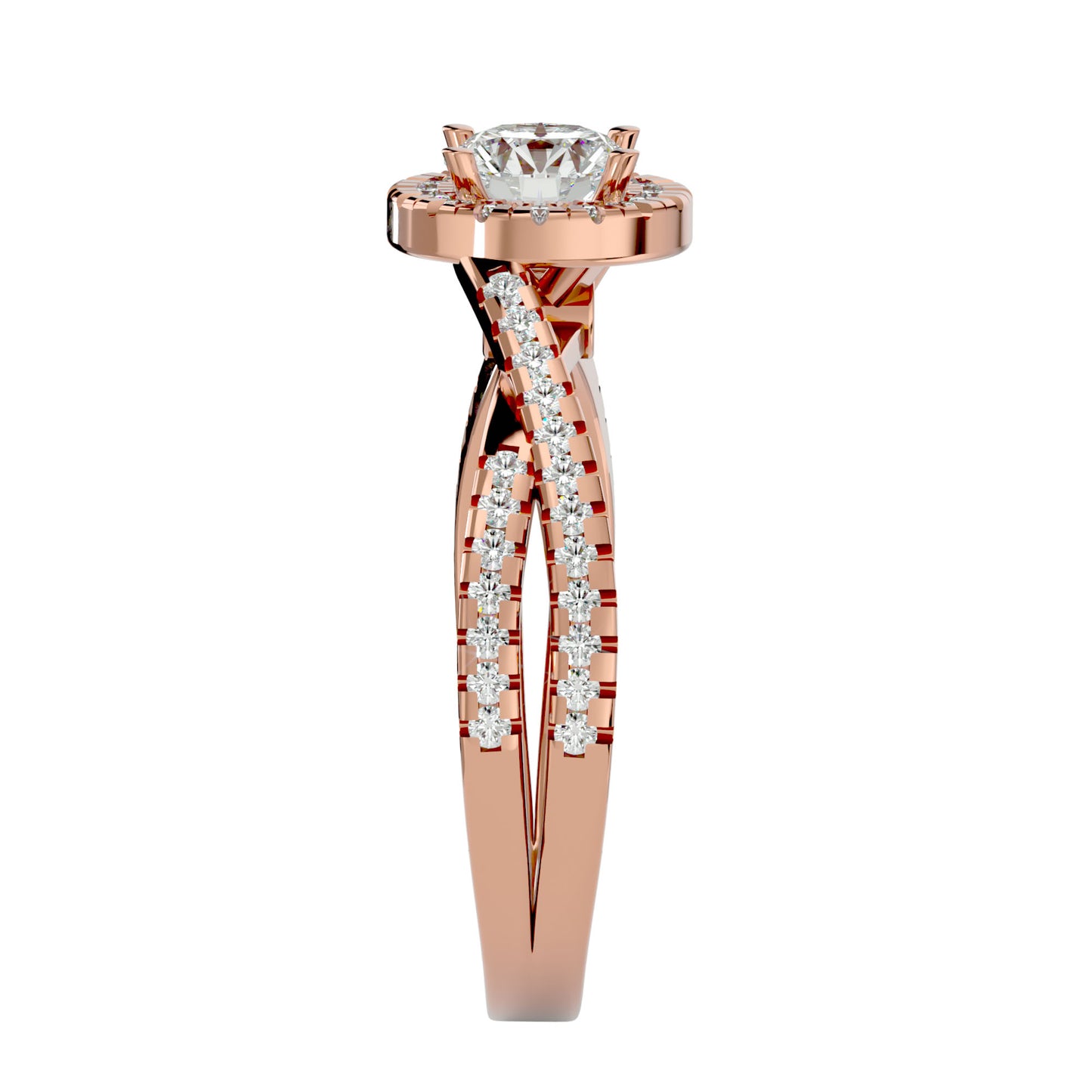 Bella diamond engagement ring