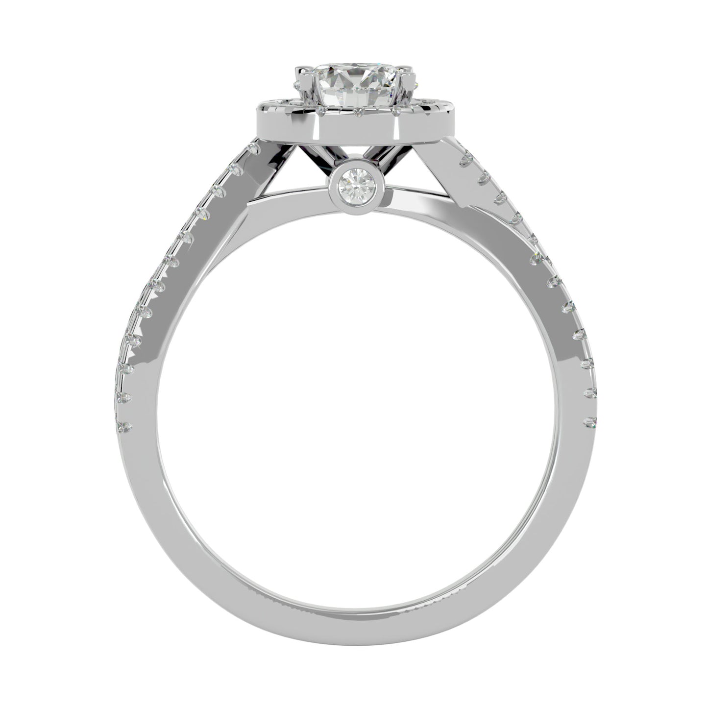 Bella diamond engagement ring