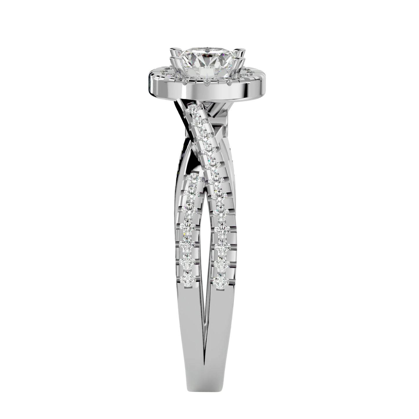 Bella diamond engagement ring