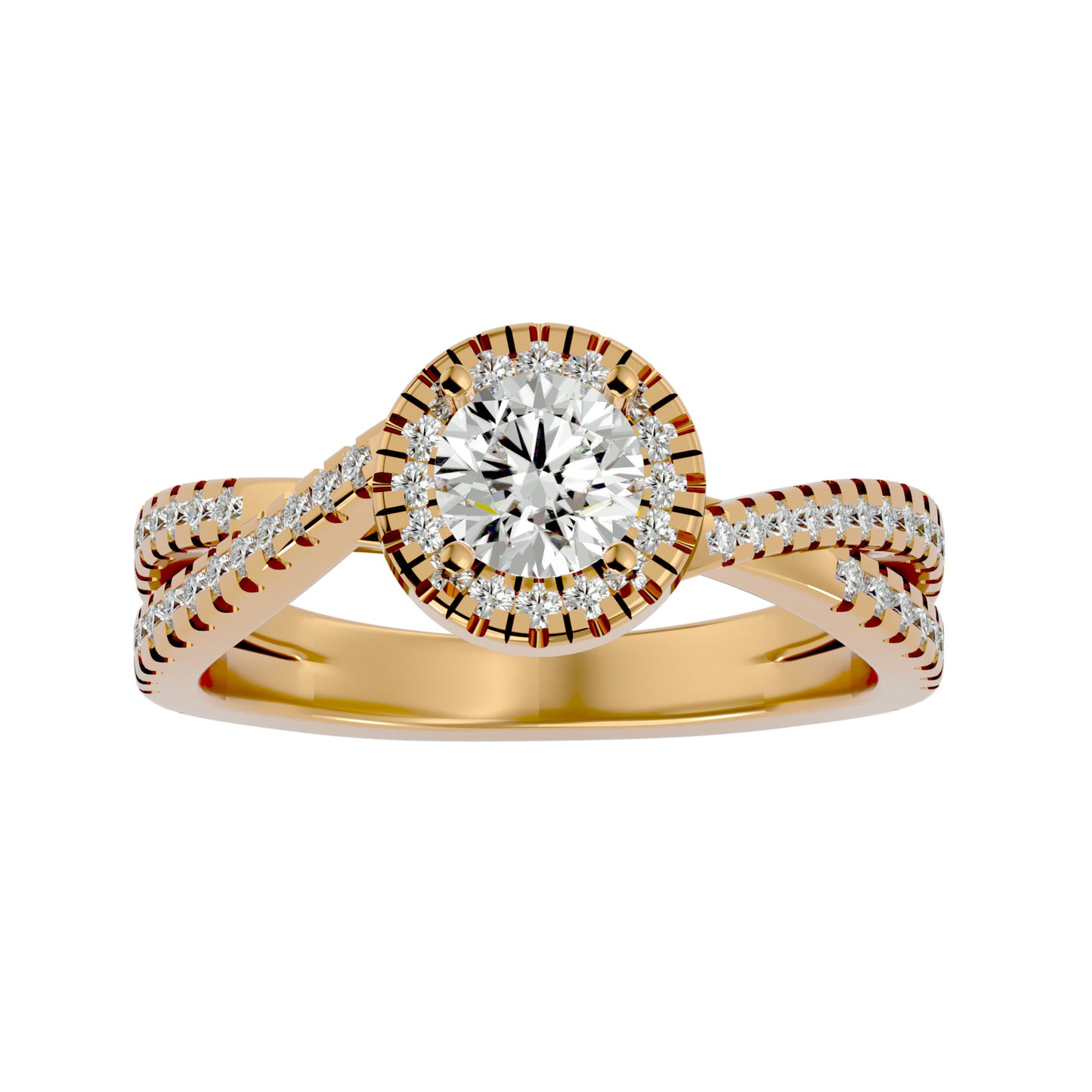 Bella diamond engagement ring