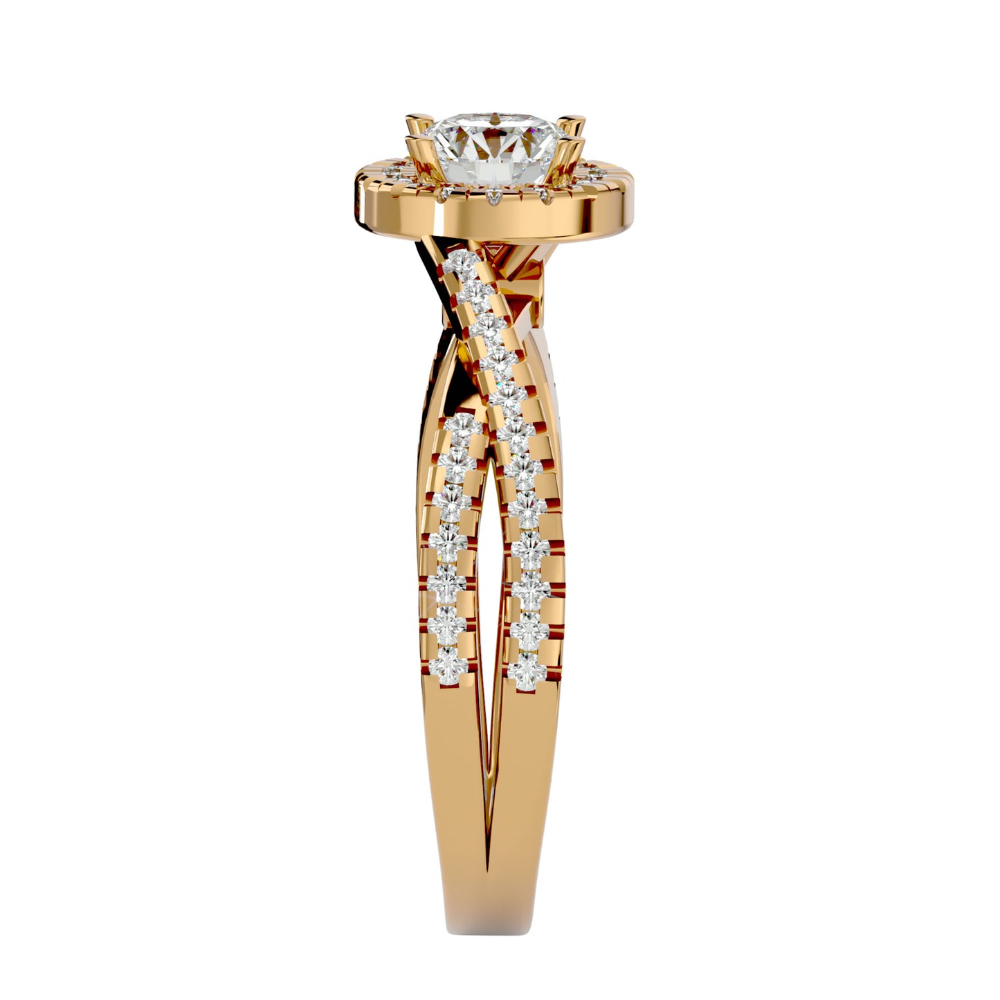 Bella diamond engagement ring