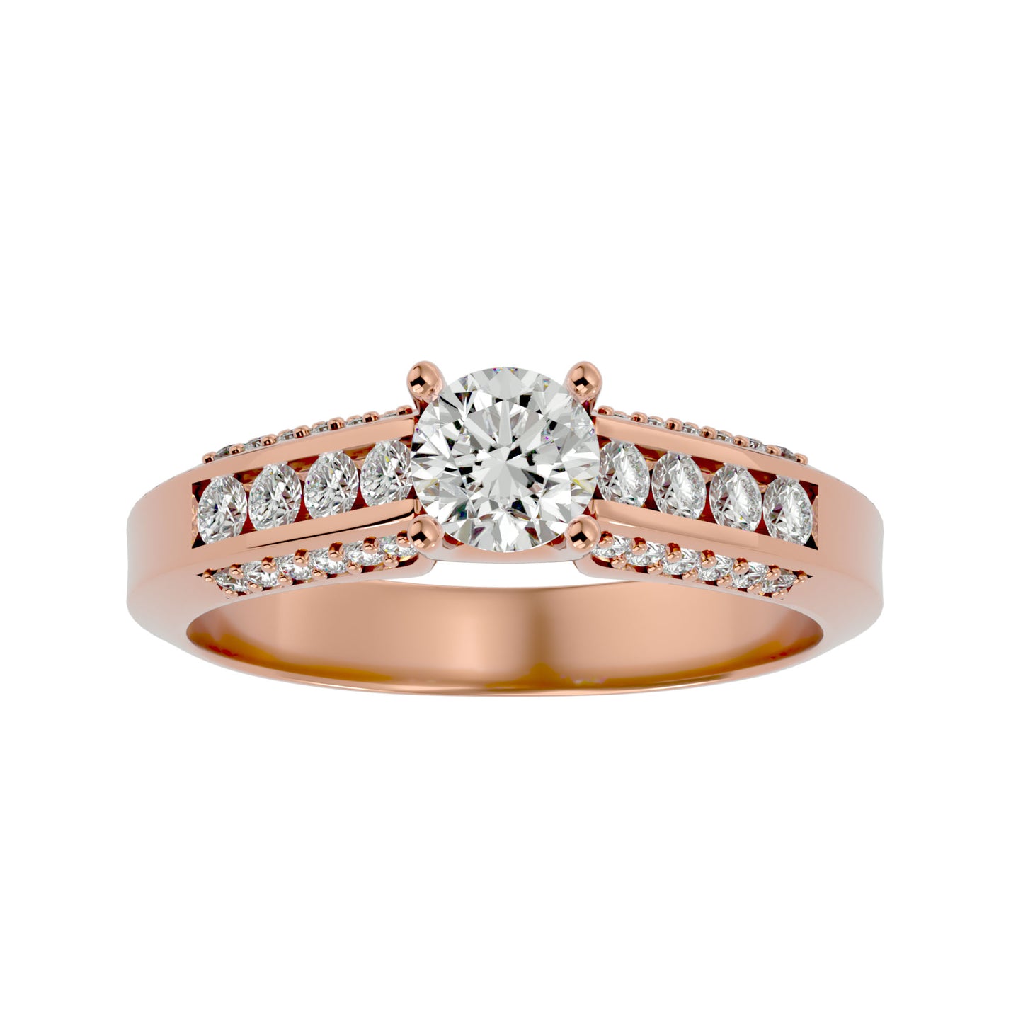 Abby diamond engagement ring