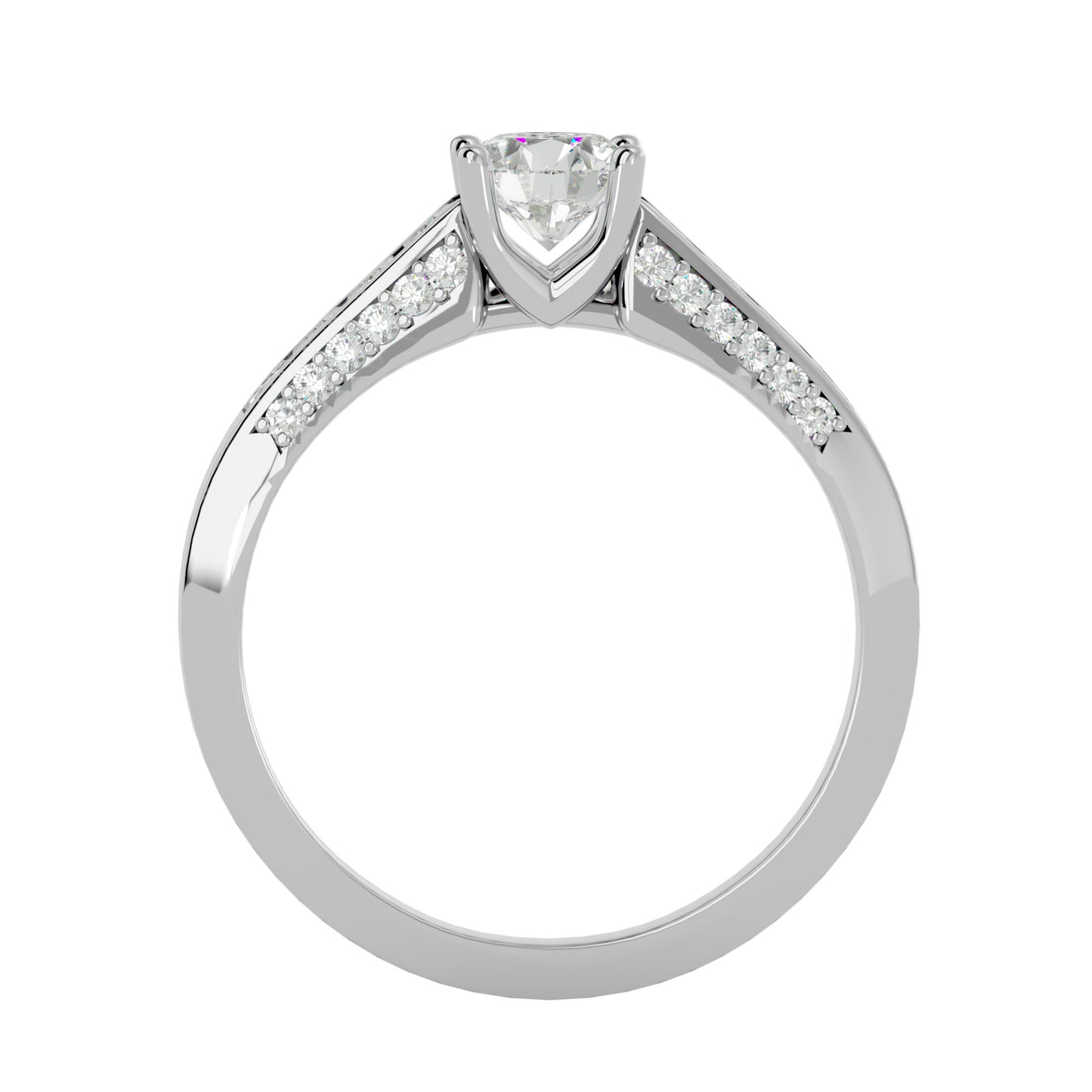 Abby diamond engagement ring