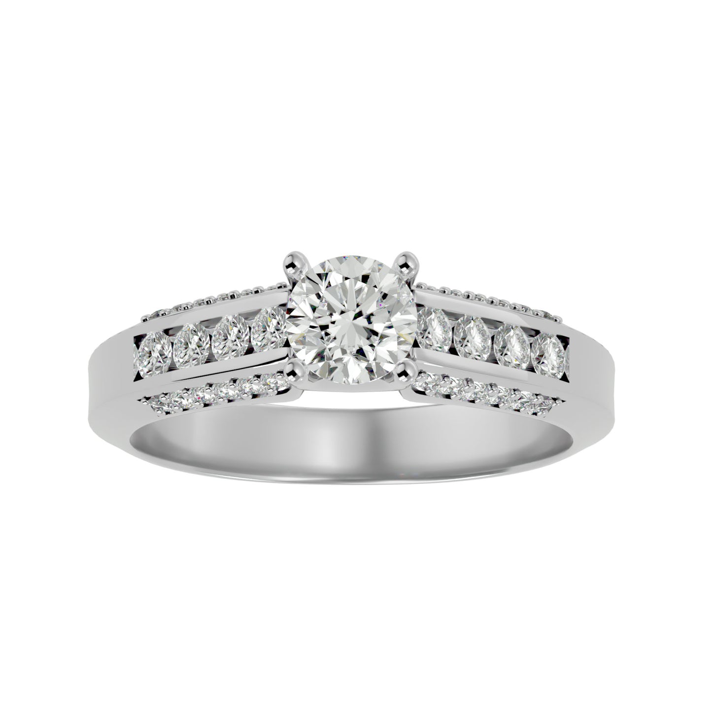Abby diamond engagement ring
