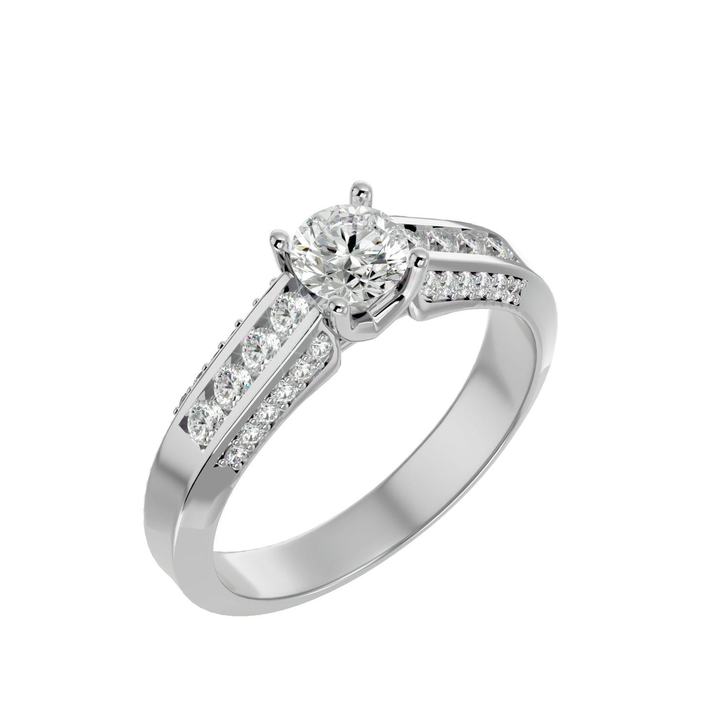 Abby diamond engagement ring