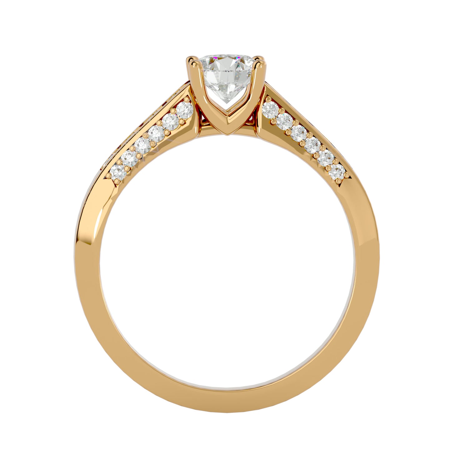 Abby diamond engagement ring